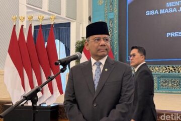 Gantikan Posisi Purbaya, Prabowo Lantik Suahasil Jadi Menkeu